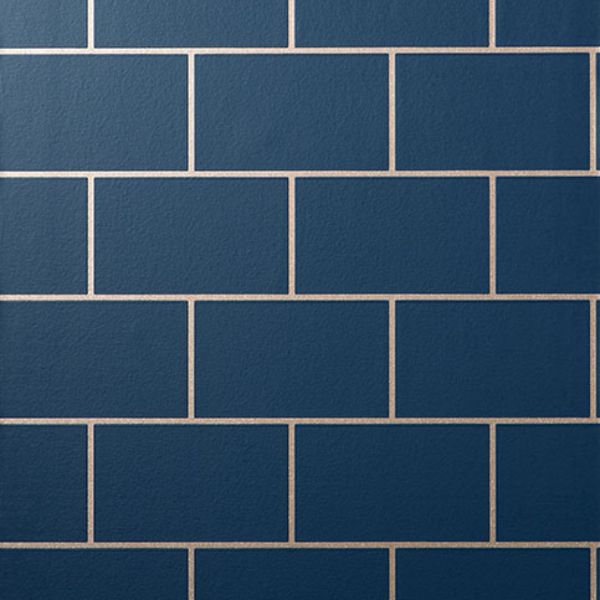 Purchase M1636 Brewster Wallpaper, Metro Navy Tile - Medley