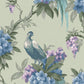 Purchase M1660 Archive Collection, Golden Pheasant Sage Floral Wallpaper by Brewster