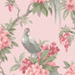 Purchase M1665 Archive Collection, Golden Pheasant Pink Floral Wallpaper by Brewster