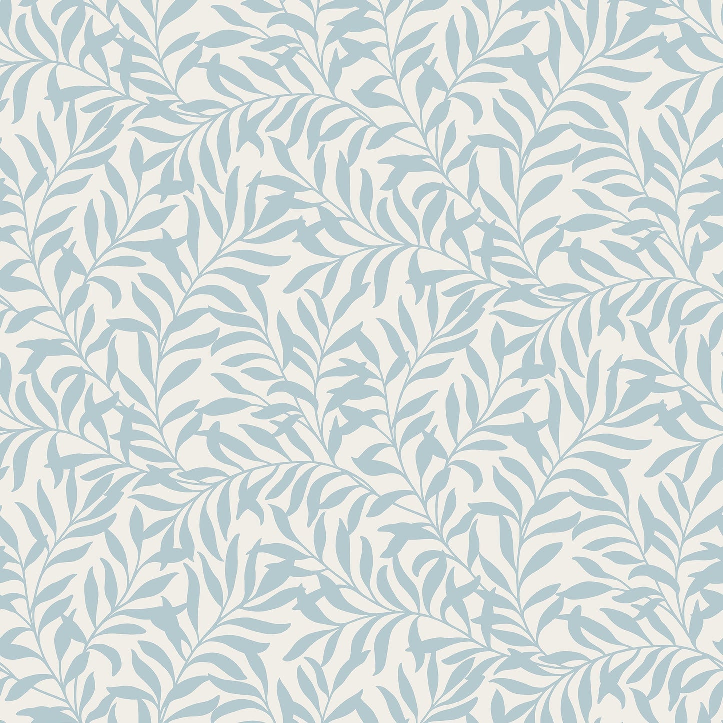 Purchase M1669 Archive Collection, Salix Light Blue Leaf Wallpaper by Brewster