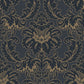 Purchase M1704 Archive Collection, Windsor Blue Damask Wallpaper by Brewster