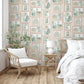 Purchase M1711 Brewster Wallpaper, Krasner Neutral Gallery - Medley12
