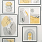 Purchase M1712 Brewster Wallpaper, Krasner Mustard Gallery - Medley