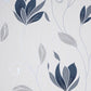 Purchase M1716 Brewster Wallpaper, Synergy Navy Floral - Medley