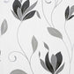 Purchase M1719 Brewster Wallpaper, Synergy Black Floral - Medley