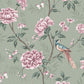 Purchase M1724 Brewster Wallpaper, Akina Sage Floral - Medley