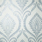 Purchase M1757 Brewster Wallpaper, Estelle Light Blue Damask - Medley