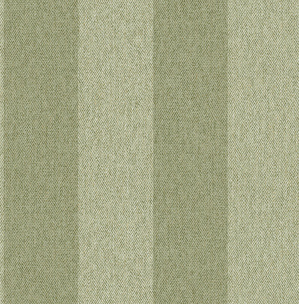 Purchase M1866 Brewster Wallpaper, Finn Green Chevron Stripe - Medley