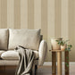 Purchase M1869 Brewster Wallpaper, Finn Light Brown Chevron Stripe - Medley1