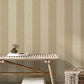 Purchase M1869 Brewster Wallpaper, Finn Light Brown Chevron Stripe - Medley12