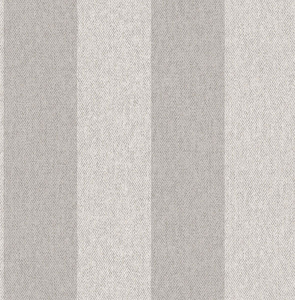 Purchase M1872 Brewster Wallpaper, Finn Grey Chevron Stripe - Medley