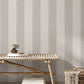 Purchase M1872 Brewster Wallpaper, Finn Grey Chevron Stripe - Medley12