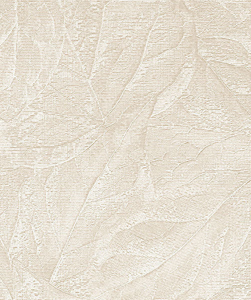 Purchase M95662 Brewster Wallpaper, Aspen Bone Leaf - Medley