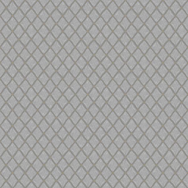 Purchase M95681 Brewster Wallpaper, Santina Natural & Grey Trellis - Medley