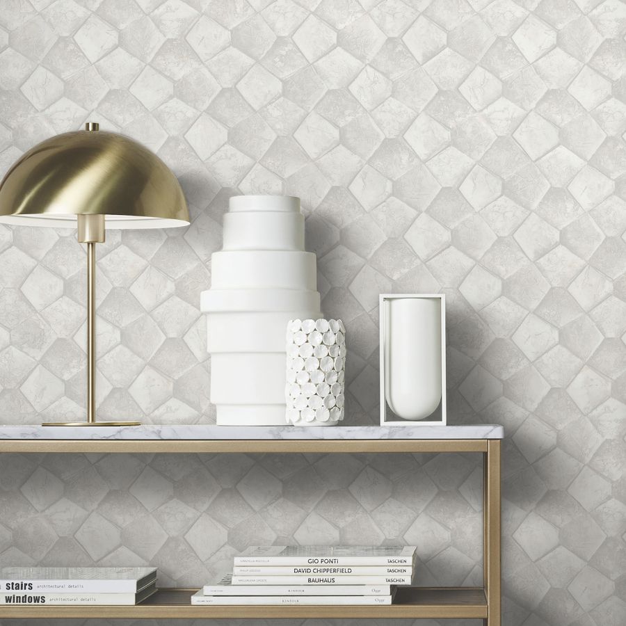 Purchase Ma34906 | Opulent Accents, Waterford Dove Tiled - Antonina Vella Wallpaper