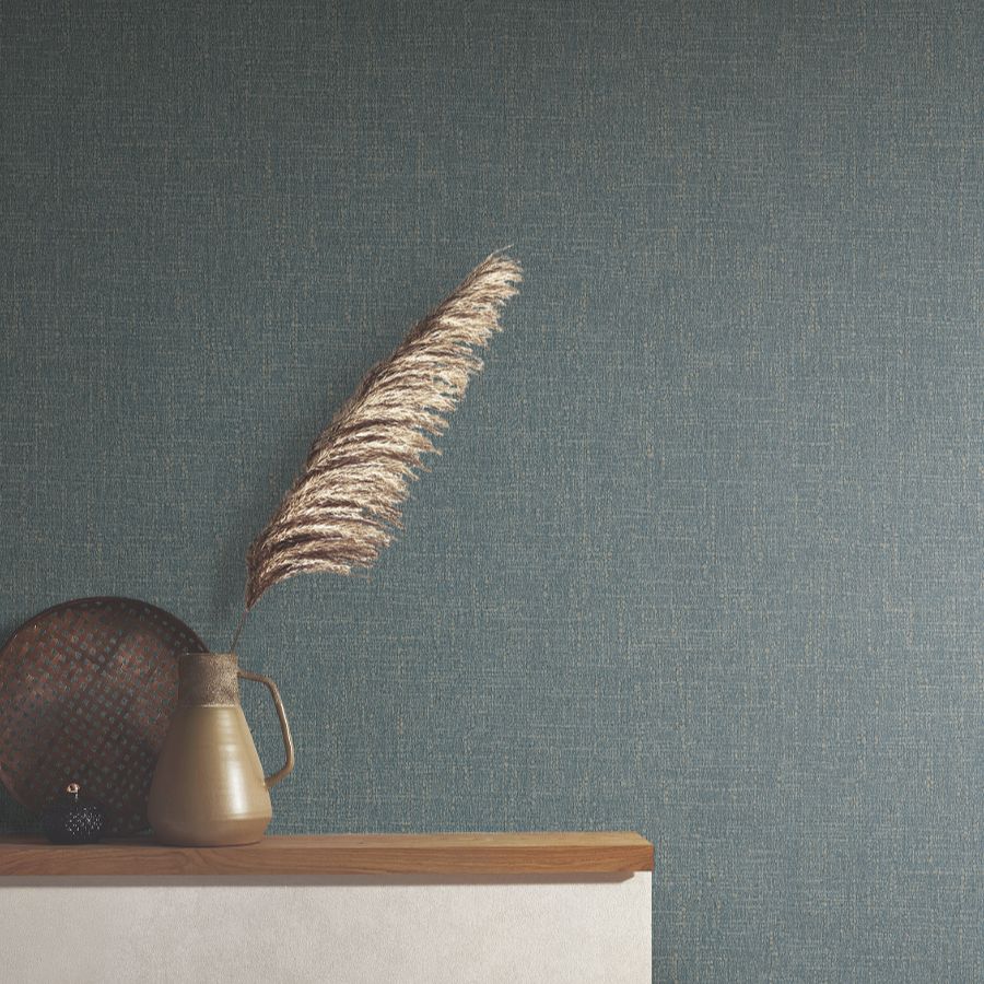 Purchase Ma34917 | Opulent Accents, Highland Tweed Dark Blue Faux Fabric - Antonina Vella Wallpaper