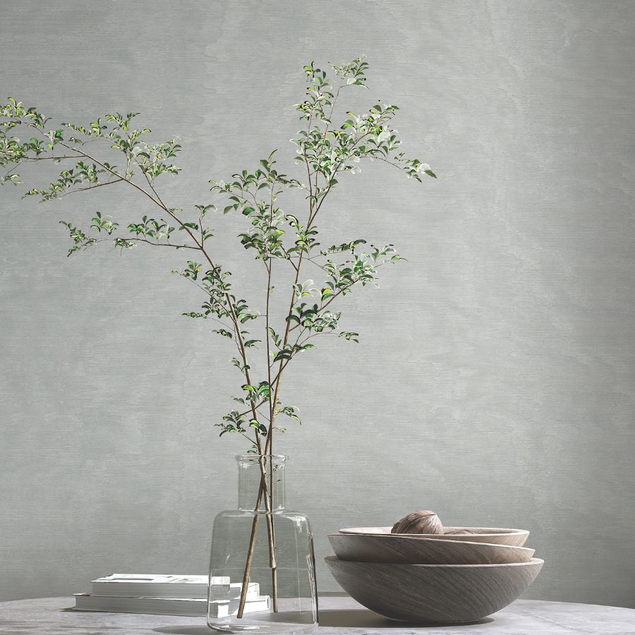 Purchase Ma34923 | Opulent Accents, Shimmering Moire Silver Textured - Antonina Vella Wallpaper