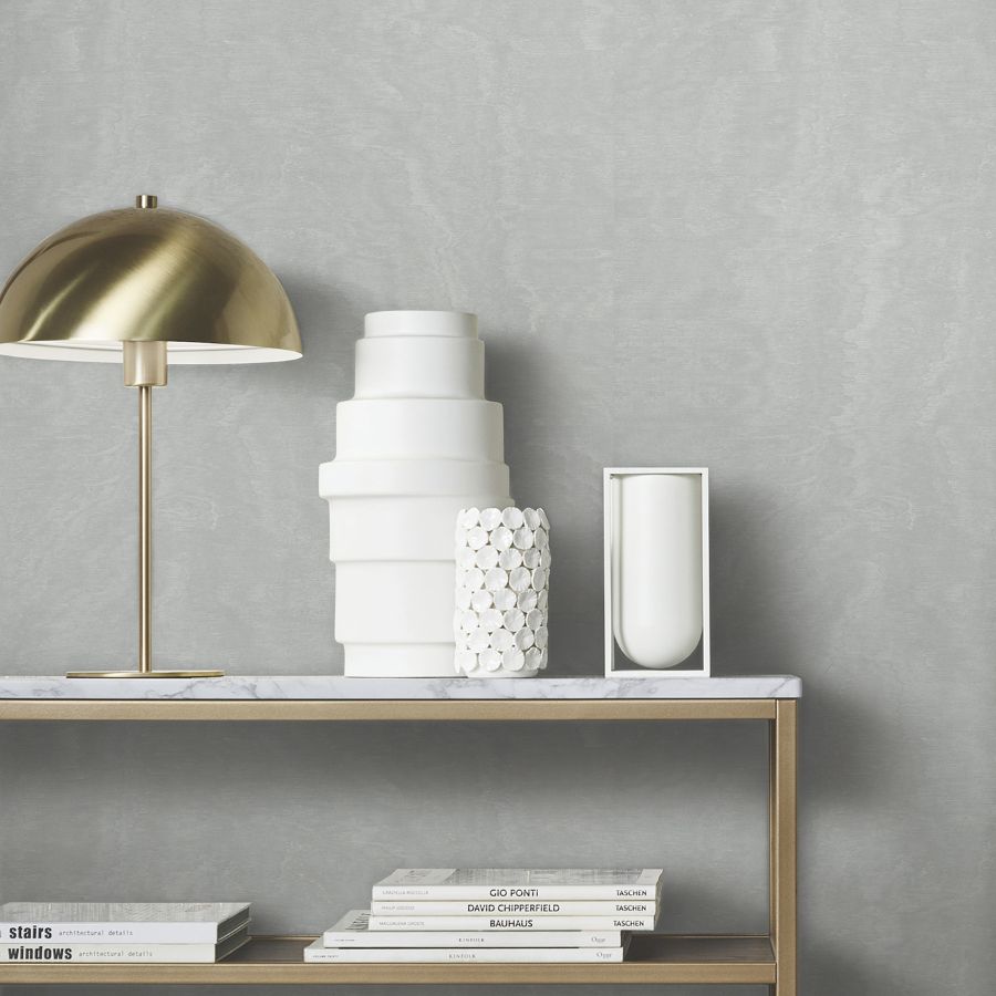 Purchase Ma34923 | Opulent Accents, Shimmering Moire Silver Textured - Antonina Vella Wallpaper