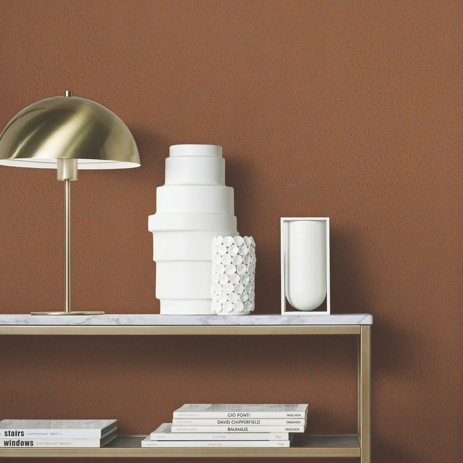 Purchase Ma34958 | Opulent Accents, Hudson Copper Hammered Metal - Antonina Vella Wallpaper