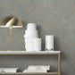 Purchase Ma35512 | Opulent Accents, Marquetry Teal Tile - Antonina Vella Wallpaper