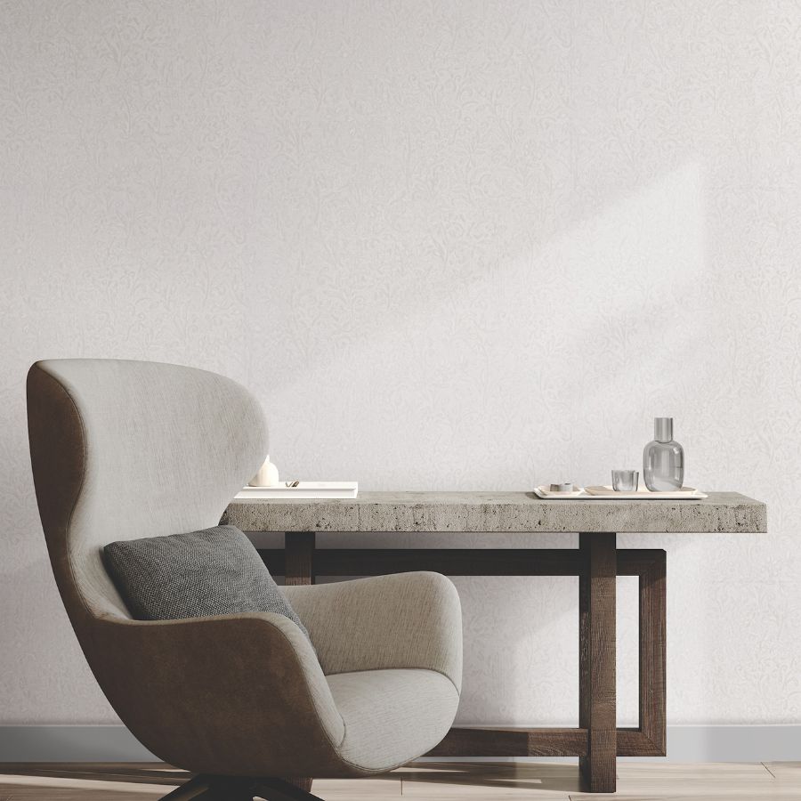 Purchase Ma35530 | Opulent Accents, Sculpted Floral Pearl Relief - Antonina Vella Wallpaper