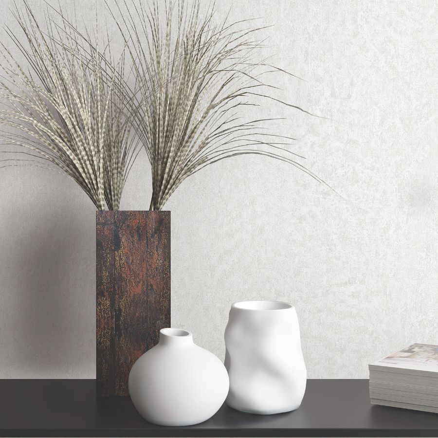 Purchase Ma35544 | Opulent Accents, Jemma White Distressed - Antonina Vella Wallpaper