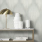 Purchase Ma35803 | Opulent Accents, Starfall Sage Metallic Ikat - Antonina Vella Wallpaper