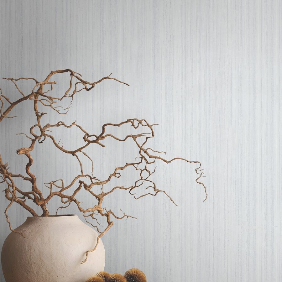 Purchase Ma35832 | Opulent Accents, Indra Light Grey Striated - Antonina Vella Wallpaper