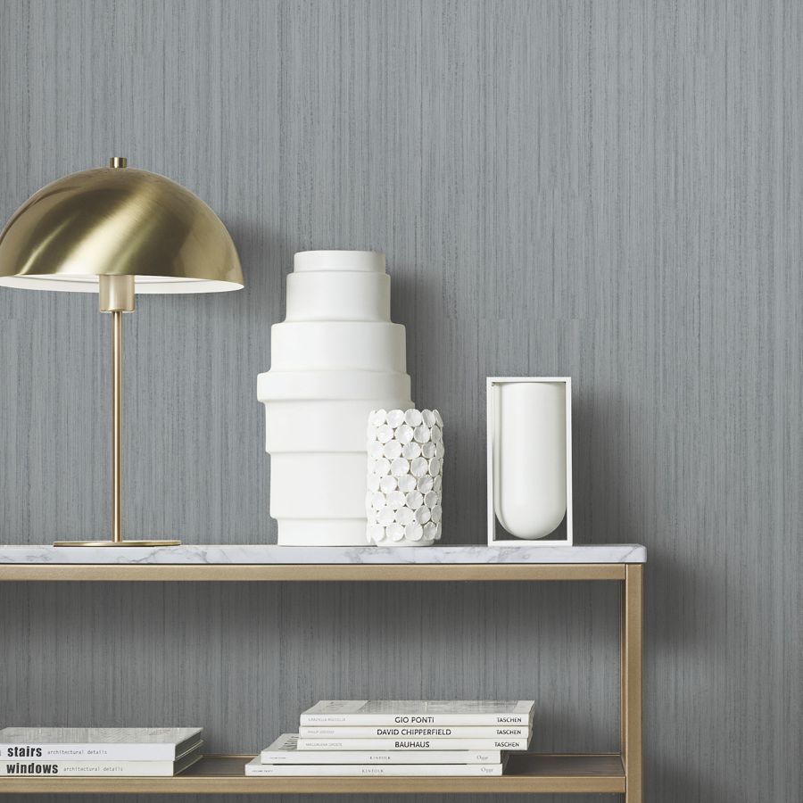 Purchase Ma35839 | Opulent Accents, Indra Grey Striated - Antonina Vella Wallpaper