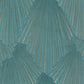Purchase Ma35850 | Opulent Accents, Lumiere Teal Deco Geo - Antonina Vella Wallpaper
