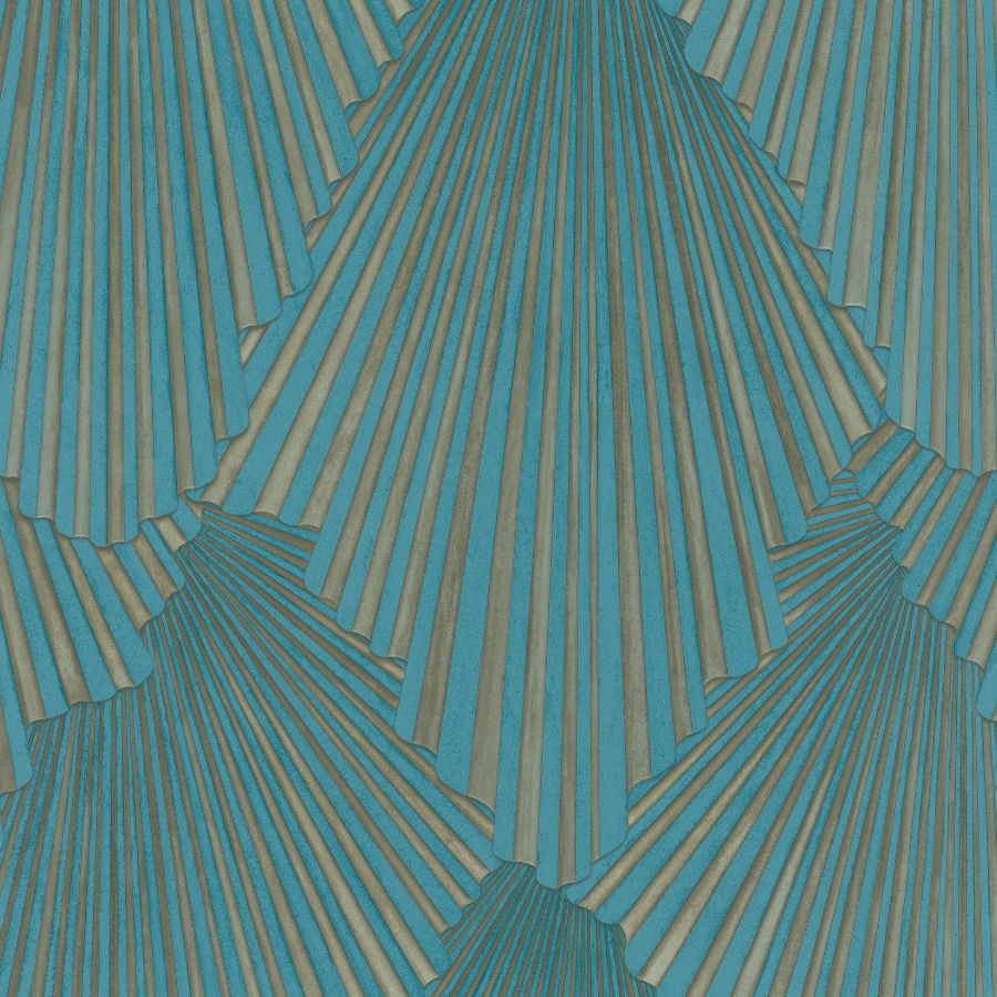 Purchase Ma35850 | Opulent Accents, Lumiere Teal Deco Geo - Antonina Vella Wallpaper