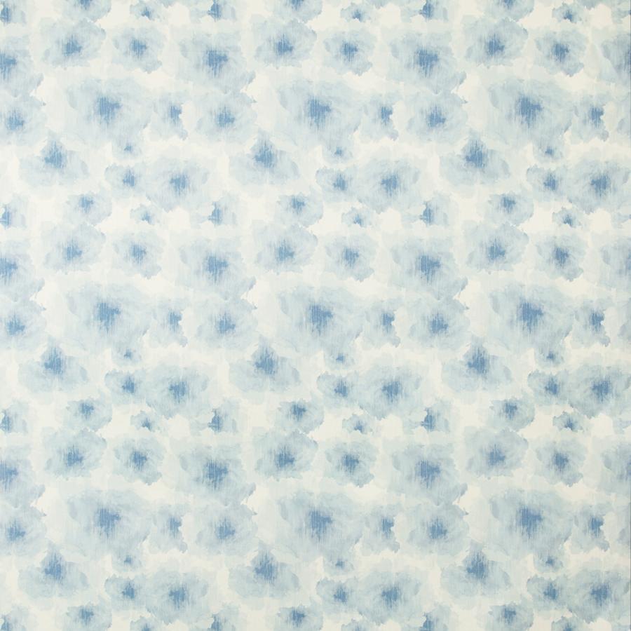 Sample MANDERS.5.0 Manders Blue Botanical Kravet Design Fabric