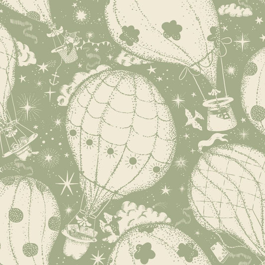 Purchase Mb29004 | Daydream, Ballongerna Green - York Wallpaper