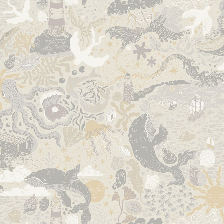Purchase Mb29016 | Daydream, Havet Grey - York Wallpaper