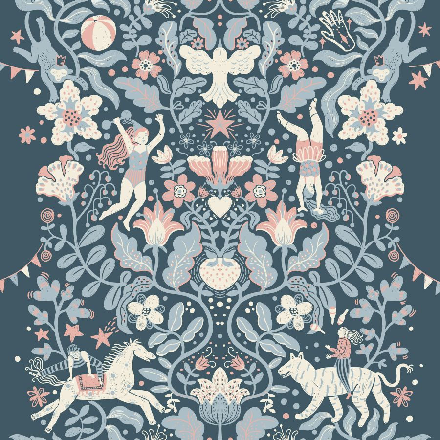 Purchase Mb29028 | Daydream, Cirkus Blue - York Wallpaper