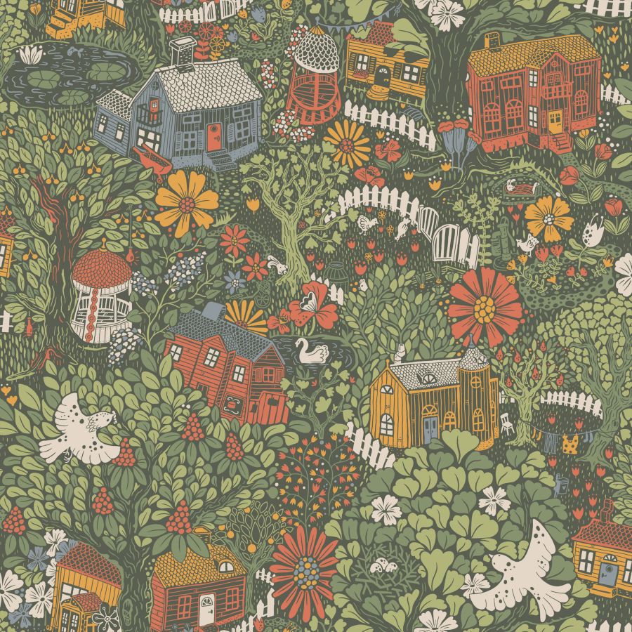 Purchase Mb63003 | Daydream, Bygga Bo Dark Green - York Wallpaper