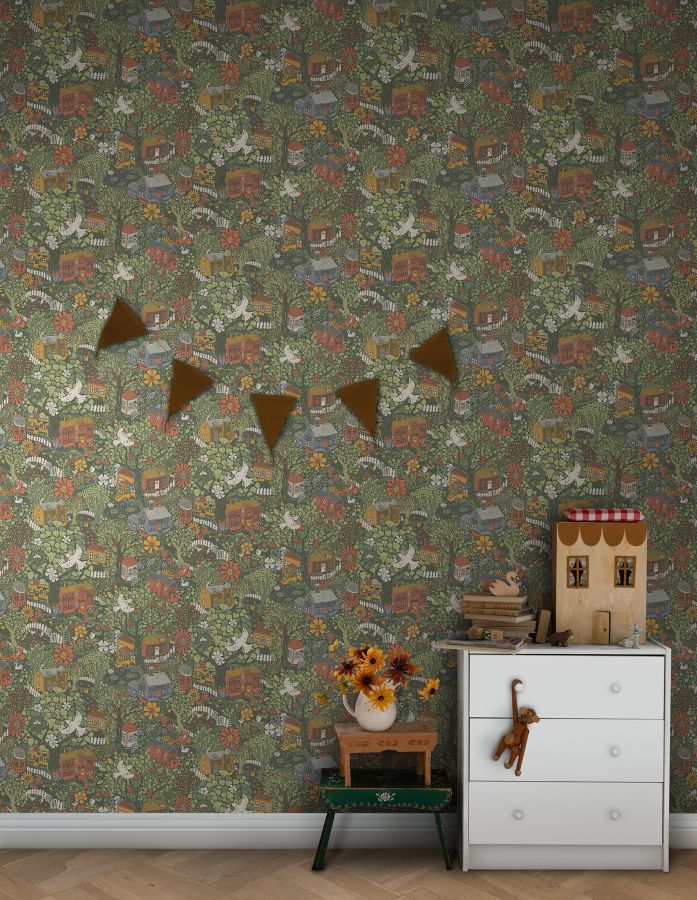 Purchase Mb63003 | Daydream, Bygga Bo Dark Green - York Wallpaper