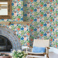 Purchase MCS6396 NuWallpaper Wallpaper, Dream Garden Off White Peel & Stick - WallPops12