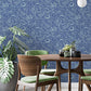 Purchase MCS6402 NuWallpaper Wallpaper, Jeani Blue Peel & Stick - WallPops1