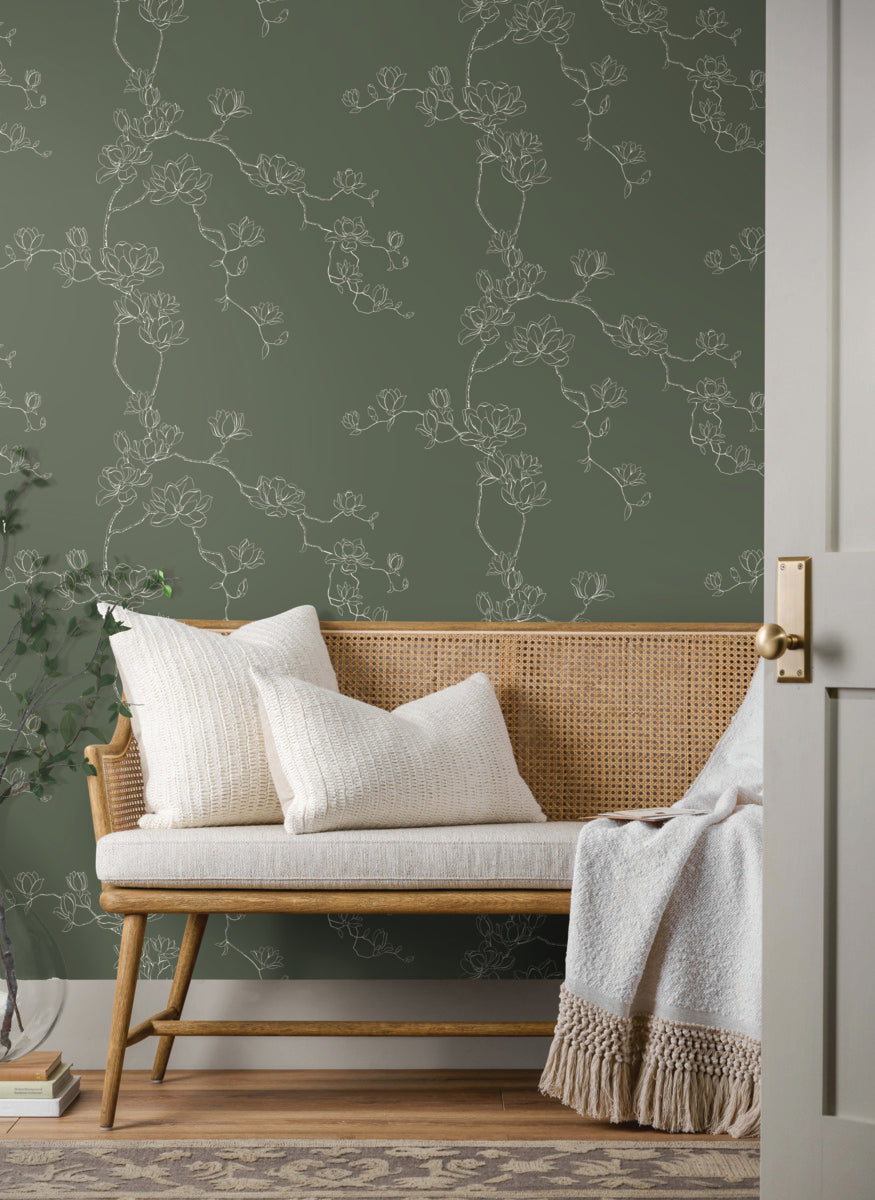 Purchase Mf4735 | Magnolia Home 4, Magnolia Branches - Magnolia Home Wallpaper