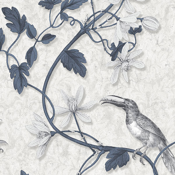 Purchase Mh36532 | Manor House, Blue Birds - Norwall Wallpaper