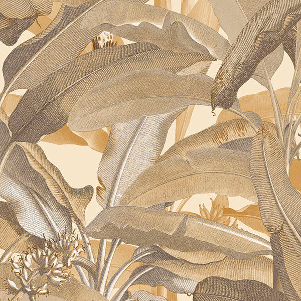 Purchase Mh36537 | Manor House, Brown Botanical - Norwall Wallpaper