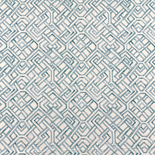 Purchase Mag Fabric Product 12041 pattern name Miriam Turquoise