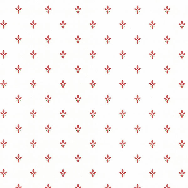 Purchase Mk25303 | Fresh Kitchens 5, Red Floral - Norwall Wallpaper