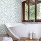 Purchase Mt5612 | Montecito, Olive Mill Sky Blue - York Wallpaper