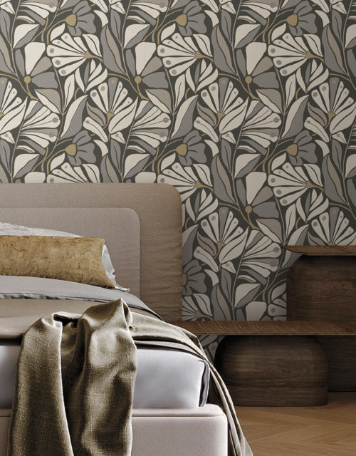 Purchase Mt5626 | Montecito, Cabana Club Onyx - York Wallpaper