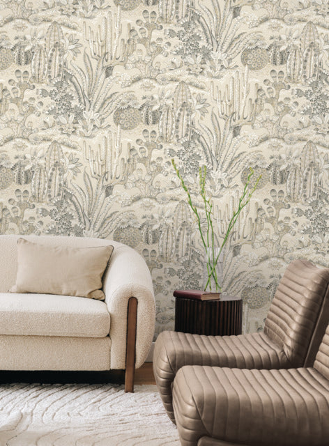 Purchase Mt5633 | Montecito, Lotus Land Cacti Dune - York Wallpaper