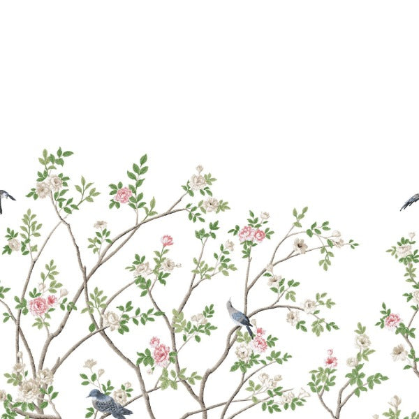 Mu0317M | Classics, Lingering Garden - Ronald Redding Wallpaper