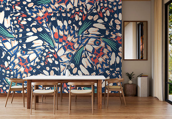 Purchase MUR361M Brewster Wallpaper, Butterfly Wings - Origin Murals1