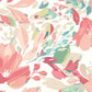 Purchase MUR364M Brewster Wallpaper, Flowing Flowers - Origin Murals
